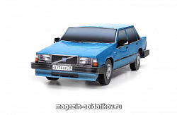Сборная модель из картона. Серия: Авто. Масштаб 1/24. Volvo (синий) Умбум (187 02) (187 02)