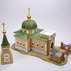 Масштабная модель в сборе и окраске Церковь, 1:56, Средневековый город