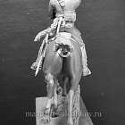 Сборная миниатюра из металла Обер-офицер армейских кирасирских полков, Россия 1812-14, 54 мм, Chronos miniatures