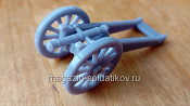 3D печать Пушка объемная (легкое орудие) - комплект для сборки, 1:32, Уфимский солдатик - фото