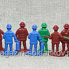603-013 Пожарные - набор 13 шт, 40 мм, Китай (603-013 н13шт) (603-013 н13шт)