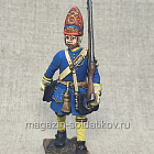 Миниатюра из металла Шведский гренадер 1709, 54 мм (575-037) (575-037)