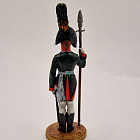 Миниатюра из олова Обер офицер мушкетерского полка, 1804-06 гг Россия, 54 мм, Студия Большой полк (БП0544.12.02.54) (БП0544.12.02.54)
