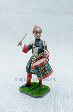 Барабанщик Преображенского полка 1709 г. 54 мм - фото