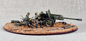 Д35058 Диорама с моделью ЗИС-3 + 3 фигуры (1:35) Магазин Солдатики