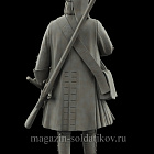 Сборная миниатюра из смолы Капрал гренадерских рот Валлиса 75 mm (1:24) Medieval Forge Miniatures (C-75-130) (C-75-130)