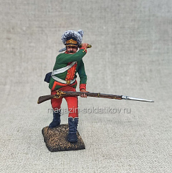 Миниатюра в росписи Русский гренадер в рукопашной схватке, 54 мм, Студия Большой полк (ИЛ2367.11.01.54) (ИЛ2367.11.01.54)