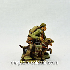 Боец-вожатый РККА 1941-43 гг., 54 мм, Студия Большой полк (ИЛ0233.14.01.54) (ИЛ0233.14.01.54)
