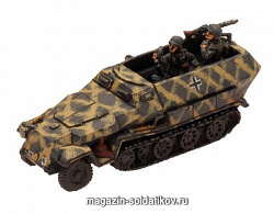 Сборная модель из пластика Sd Kfz 251/2C (8cm) (15мм) Flames of War