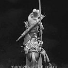 Сборная миниатюра из смолы Конный киргиз-кайсах, 1812-14, 54 мм, Chronos miniatures (CHM-54375) (CHM-54375)