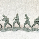 Солдатики из мягкого резиноподобного пластика PTSPL-055 Русский ударный отряд. Великая война 1914-1918 (н 8 шт) 1:32, Солдатики Публия