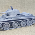 Легкий танк БТ-7 3D 1/56 3Д Корнукопия (552-021) (552-021)