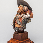 Сборная миниатюра из смолы Barbossa 1/10, Legion Miniatures
