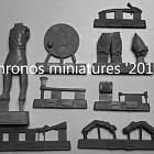 Сборная миниатюра из смолы Фрунтовой-мастеровой морских батальонов, 1797-1802 гг Россия 54 мм, Chronos miniatures