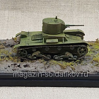 Модель в боксе Танк Т-26 (предсерийный 1933 г.) (Q208-156) (Q208-156)