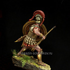 Сборная миниатюра из смолы Greek hoplite, 5th century BC, 75 mm (1:24) Medieval Forge Miniatures (CL-75-022) (CL-75-022)