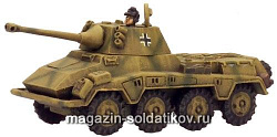 Сборная модель из пластика Sd Kfz 234/2 Puma w/ 234/1 option (15мм) Flames of War (GE361) (GE361)