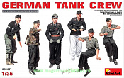 Сборные фигуры из пластика Немецкий танковый экипаж MiniArt (1/35) - фото