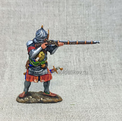 Миниатюра из олова Турецкий стрелок, 54 мм, Студия Большой полк - фото