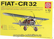 Сборная модель из пластика ИТ Самолет Fiat CR32 (1/72) Italeri - фото