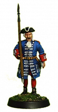 1035 Сержант. Французская Гвардия. 1701 г (40 мм) Драбант