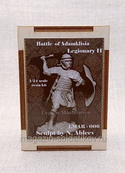 Сборная миниатюра из смолы Battle of Adamklisi: Legionery II, 75 мм, Legion Miniatures (LMAR-006) (LMAR-006)
