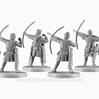 Фигурки из смолы Нормандские лучники, 8 фигур, 28 мм, V&V miniatures