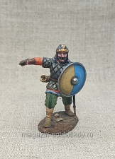 Миниатюра из олова Славянский воин, 54 мм, Студия Большой полк - фото