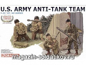 Сборные фигуры из пластика Д Солдаты US Anti- Tank Team - D-Day Special (1/35) Dragon - фото