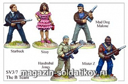Фигурки из металла SV 37 Команда Б (28 мм) Foundry (SV-37) (SV-37)