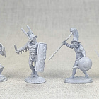 Сборная миниатюра из смолы Гладиаторы Н 8 шт, 40 мм, Золотой дуб