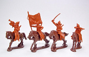 Солдатики из пластика Набор солдатиков №28 «Первая конная армия» кр., кор., 1/32 Инженеръ Басевичъ - фото