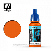 Оранжевый флуоресцентный, 17 мл, Vallejo - фото