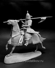 Сборная миниатюра из смолы Монгольский военачальник (Найон), XIII век, 54 мм, Chronos miniatures - фото