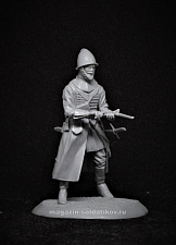 Сборная миниатюра из смолы Полусотенный, полки нового строя, XVII век, 54 мм, TRILOKA miniatures - фото