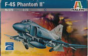 Сборная модель из пластика 0170 ИТ Самолет F-4 S Phantom (1/72) Italeri - фото