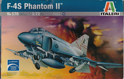 Сборная модель из пластика 0170 ИТ Самолет F-4 S Phantom (1/72) Italeri (Q445-138) (Q445-138)