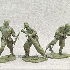 Красная Армия. ВДВ. 1942 г. (1:32) Plastic Platoon (PP086) (PP086)