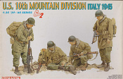 6377 К U.S. 10th Mountain Division Italy 1945 1/35 Dragon - фото