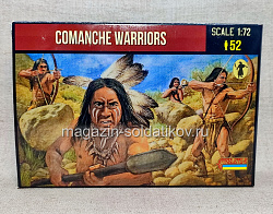 Солдатики из пластика M166 Comanche Warriors (1/72) Strelets (М166) (М166)