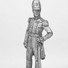 Миниатюра из олова Полковник Лейб-гвардии Драгунского полка. Россия, 1810-15 гг54 мм EK Castings