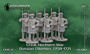 00831 Северная война: Пикинеры (1704-1721), 28 мм, Аванпост