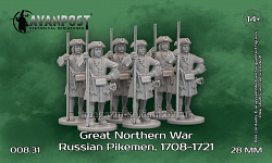 Северная война: Пикинеры (1704-1721), 28 мм, Аванпост