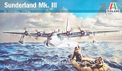 Сборная модель из пластика ИТ Самолет Sunderland Mk. III (1/72) Italeri - фото
