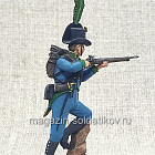 Австрийский егерь, 1805 год, 54 мм, Студия Большой полк (ИЛ0843.12.08.55) (ИЛ0843.12.08.55 )