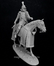 Сборная миниатюра из смолы Русский воевода, 1550-1620 гг., 54 мм, Chronos miniatures - фото