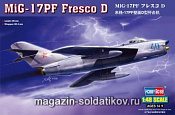 80336 Самолет  "MiG-17F Fresco D " (1/48) Hobbyboss