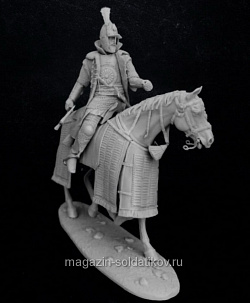 Сборная миниатюра из смолы Русский воевода, 1550-1620 гг., 54 мм, Chronos miniatures (CHM-54367) (CHM-54367)