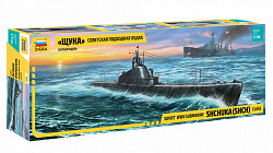 Советская подводная лодка «Щука» (1/144) Звезда