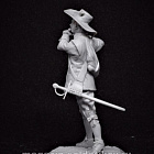 Сборная миниатюра из смолы Флейтист, полки нового строя, XVII век, 54 мм, TRILOKA miniatures (TLK-54-008) (TLK-54-008)